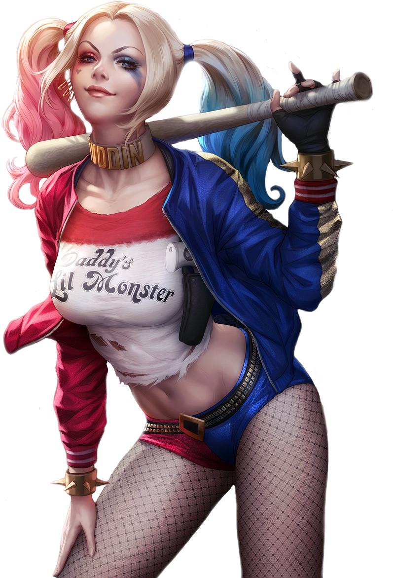 Harley Quinn Suicide Squad Clipart (833x1200), Png Download