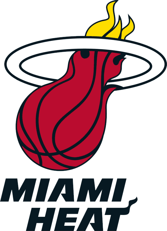 Miami Hurricanes Logo Png - Miami Heat Logo 2018 Clipart (543x750), Png Download