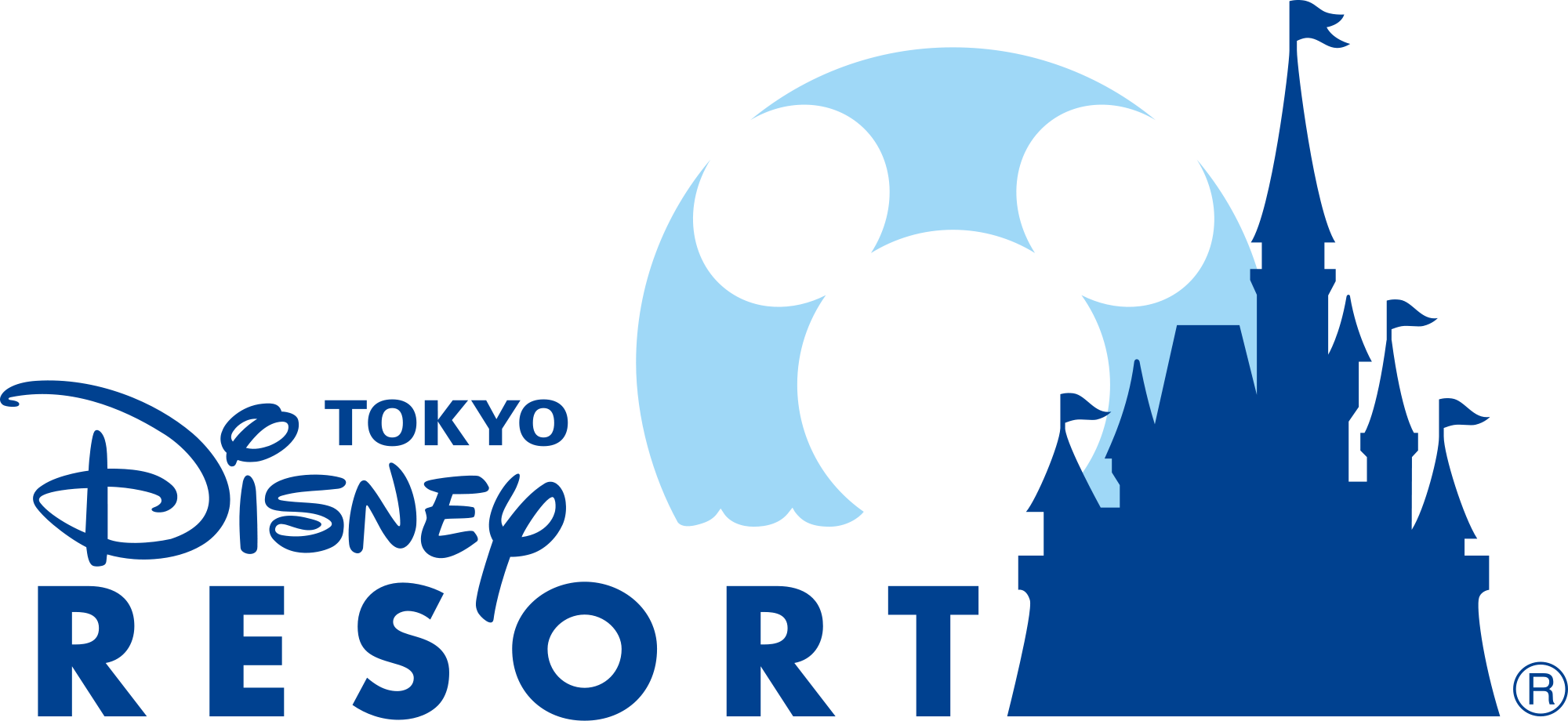 Tokyo Disneyland Logo 3 By Kristina - Tokyo Disney Resort Logo Clipart (2000x920), Png Download