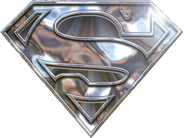 Superman Logo Png Transparent Images - Superman Logo License Plate Clipart (640x480), Png Download