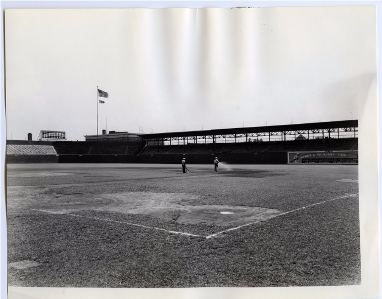 Old-time Baseball Photos - Stadium Clipart (950x590), Png Download