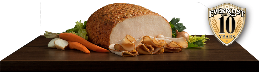 13014 Everroast Oven Roasted Chicken Breast - Turkey Ham Clipart (1104x280), Png Download
