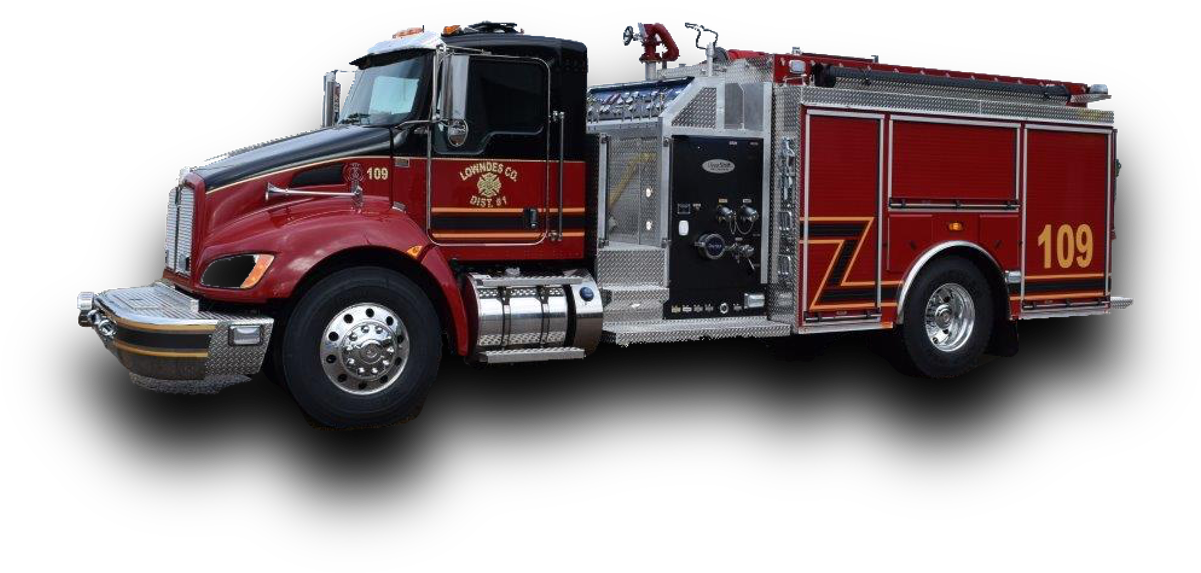 Deep South Fire Trucks - Fire Trucks Clipart (1200x700), Png Download