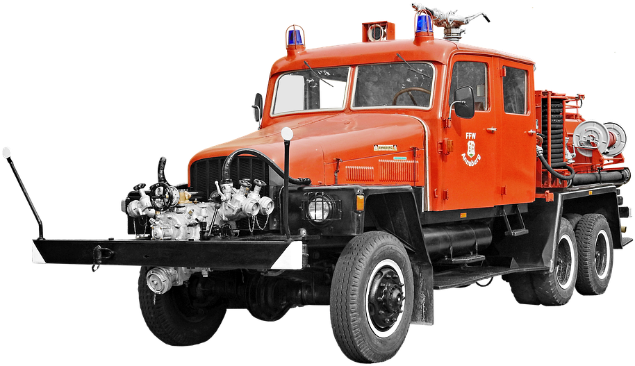 Fire Truck - Ifa G5 Clipart (960x581), Png Download