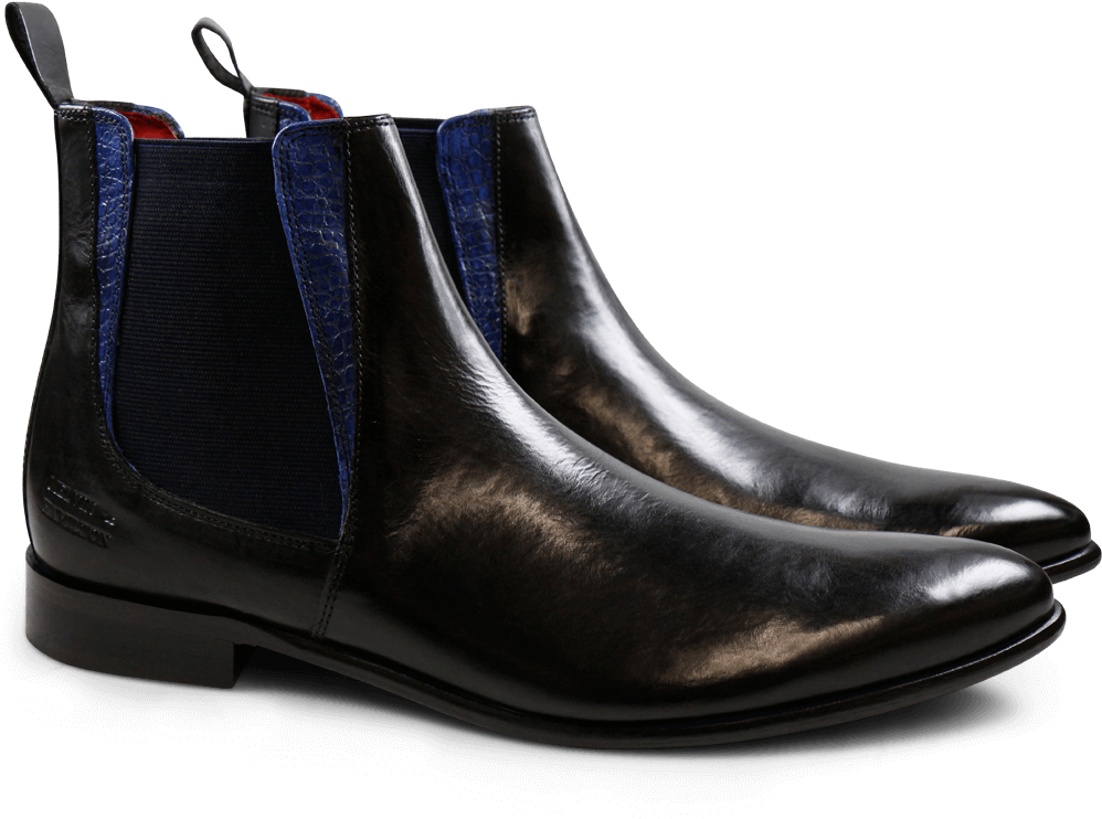 Ankle Boots Toni 6 Crust Black Baby Croco Electric - Chelsea Boot Clipart (1024x1024), Png Download