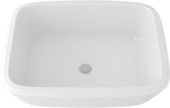 Allia Rectangular Undermount Lavatory Sink Clipart (600x600), Png Download