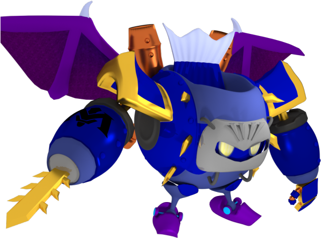 Kirby Clipart Meta Knight - Meta Knight Robobot Armor - Png Download (640x480), Png Download