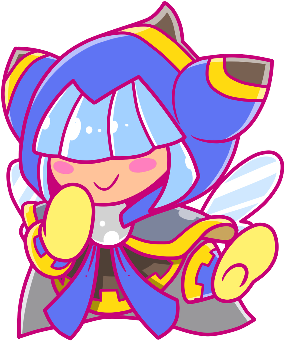 A Fan Drawing Of Female Magalor Fan Drawing, Meta Knight, Clipart (1067x1200), Png Download