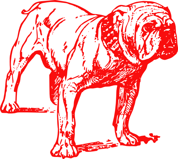 Bulldog Clipart (600x538), Png Download