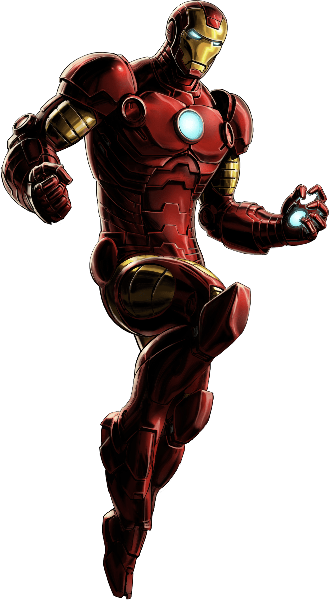 Marvel Iron Man Avengers Armor Clipart (1257x2293), Png Download
