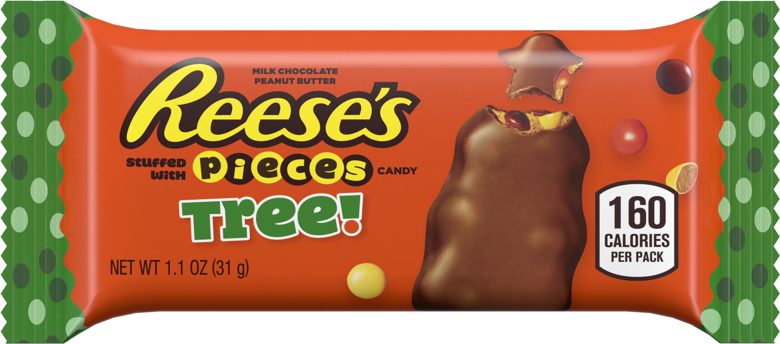Reese's Pieces Tree - Valentine's Day Candy 2019 Clipart (3000x3000), Png Download