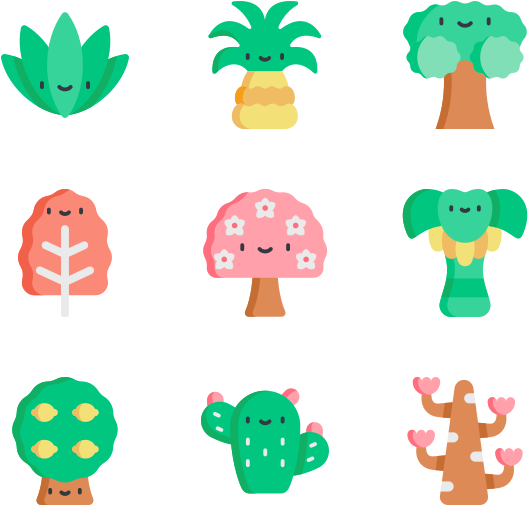 Trees Clipart (600x564), Png Download