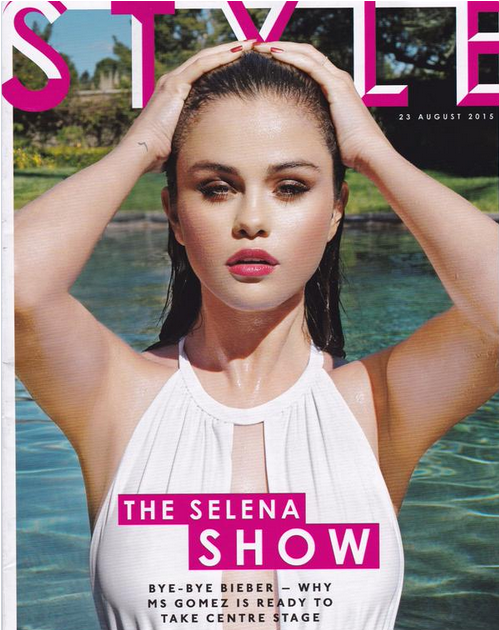 Selena Gomez - Selena Gomez In Magazines Clipart (1200x630), Png Download