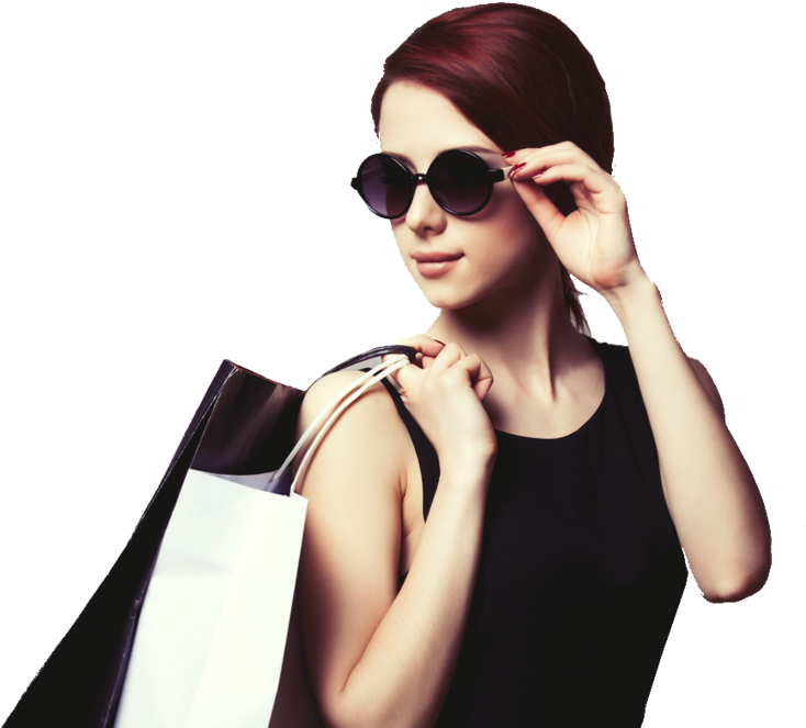 Treat Yourself To A Little Retail Therapy At Adiana's Clipart (740x698), Png Download