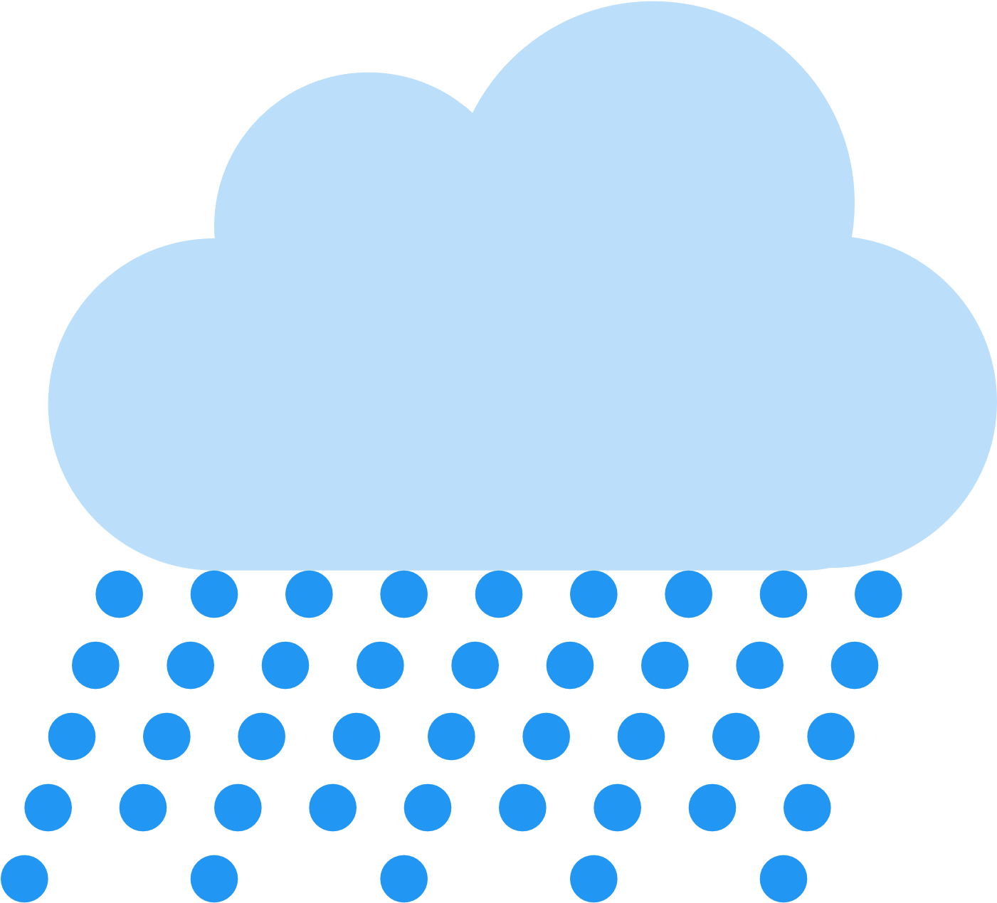 Torrential Rain Icon - Rain Flat Icon Png Clipart (1600x1600), Png Download