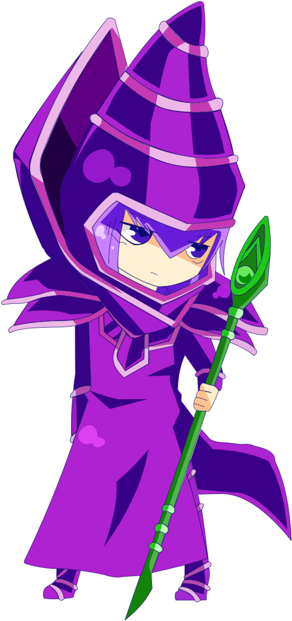 Jpg Transparent Library Yugi Mutou Chibi Art Yugioh - Chibi Yu Gi Oh Dark Magician Clipart (1024x1448), Png Download