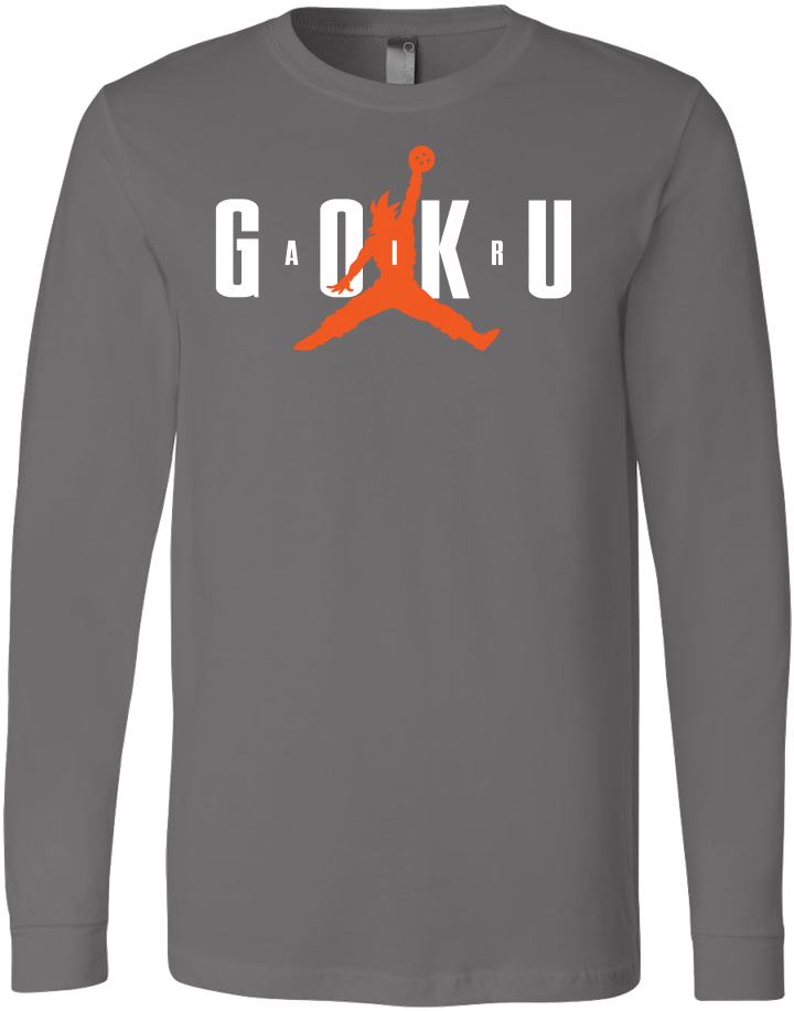 Super Saiyan Long Sleeve T Shirt - Long-sleeved T-shirt Clipart (1000x1000), Png Download