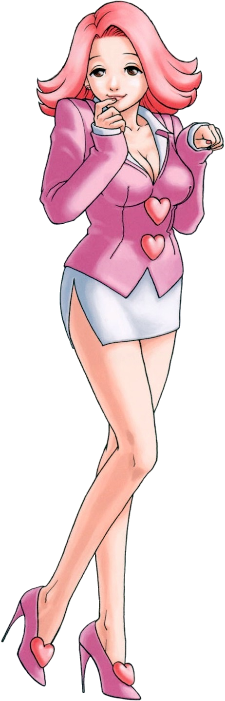 Phoenix Wright Png - Phoenix Wright Hot Girls Clipart (462x1438), Png Download