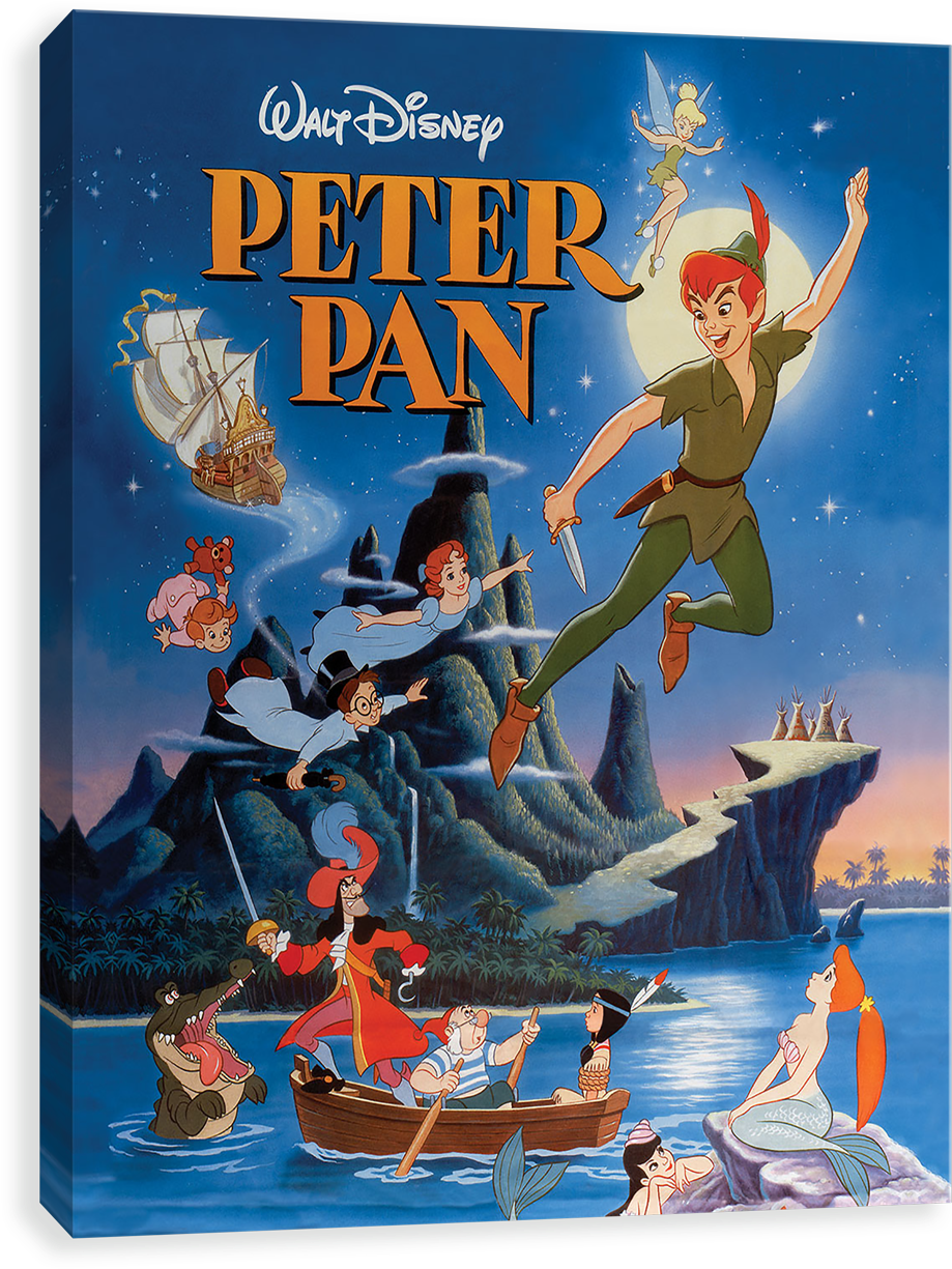 Movie Poster Petter Pan Clipart (1280x1280), Png Download