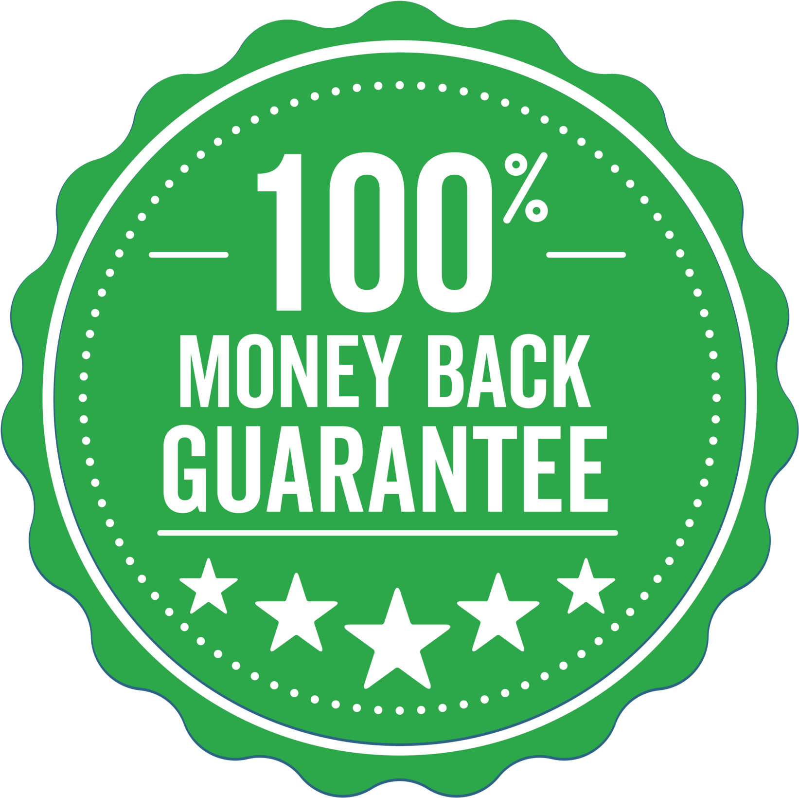 Don't Like It, Money Back - Emblem Clipart (3000x1875), Png Download