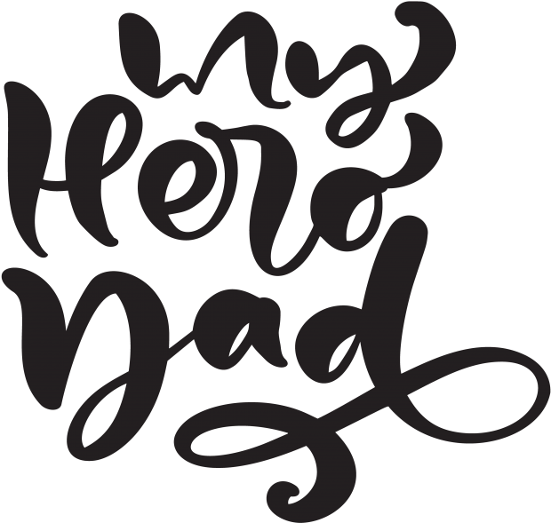 Fathers Day Greeting Quotes - Calligraphy Clipart (866x650), Png Download