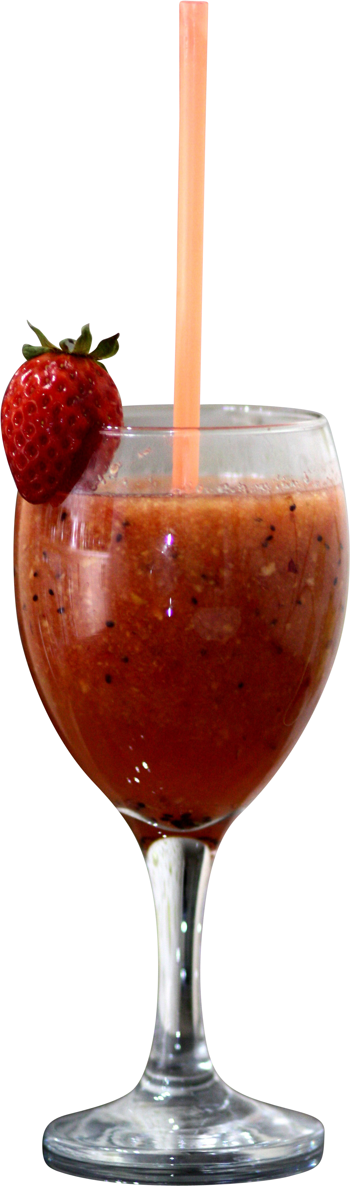 Smoothies-785680 Clip - Strawberry - Png Download (2848x4272), Png Download
