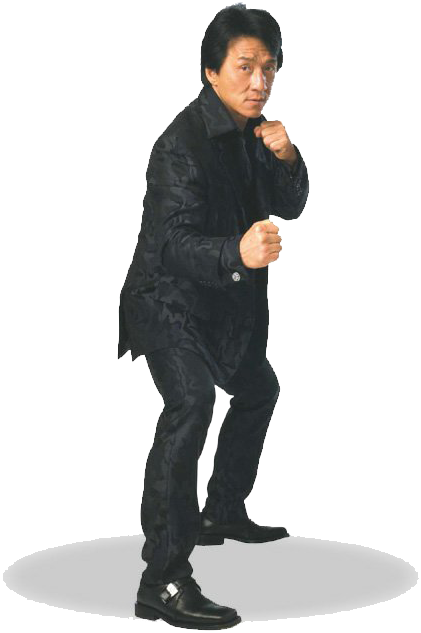 Jackie Chan Png Clipart - Jackie Chan Full Body Transparent Png (541x656), Png Download