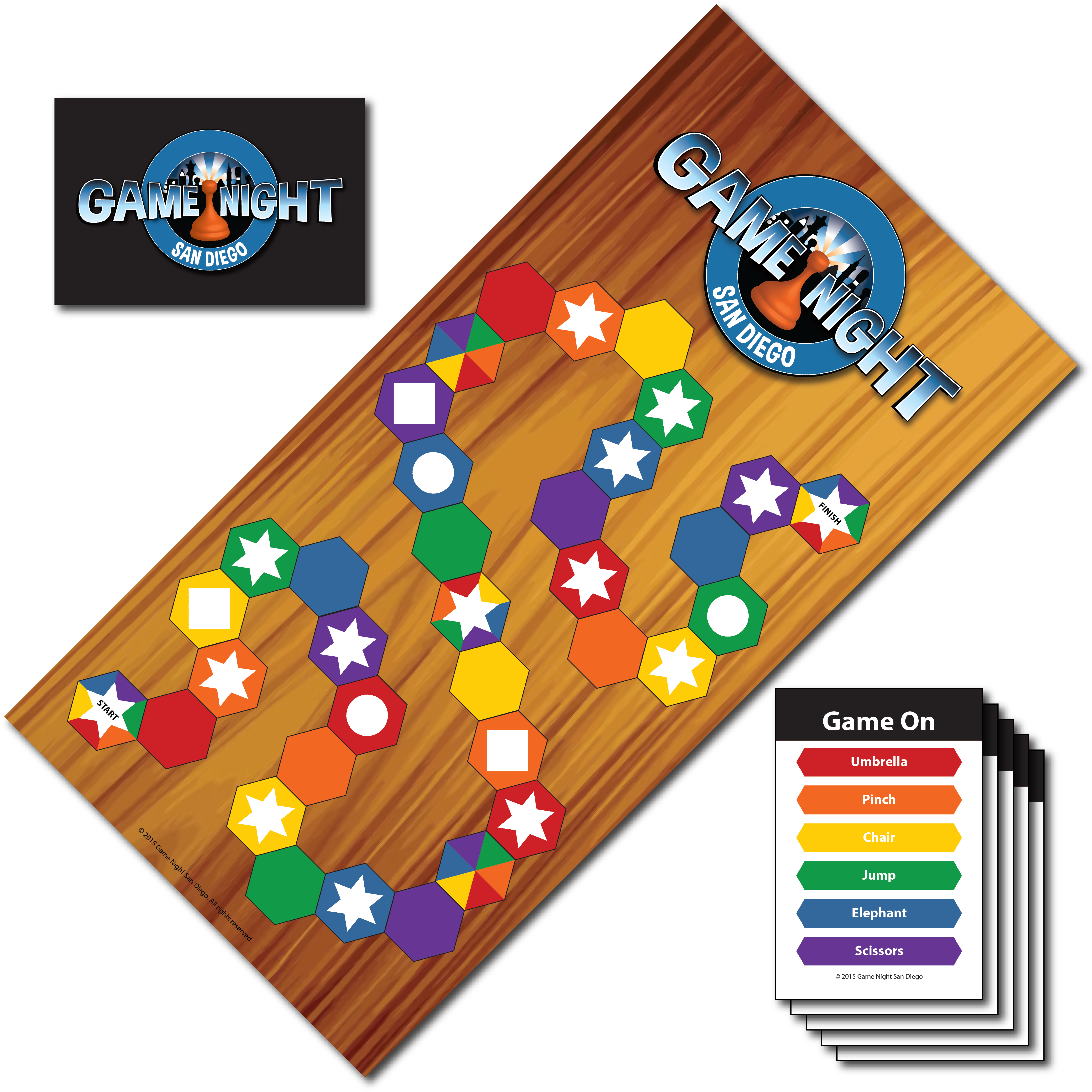 Game Night San Diego - Example Of Board Game Clipart (5934x5934), Png Download