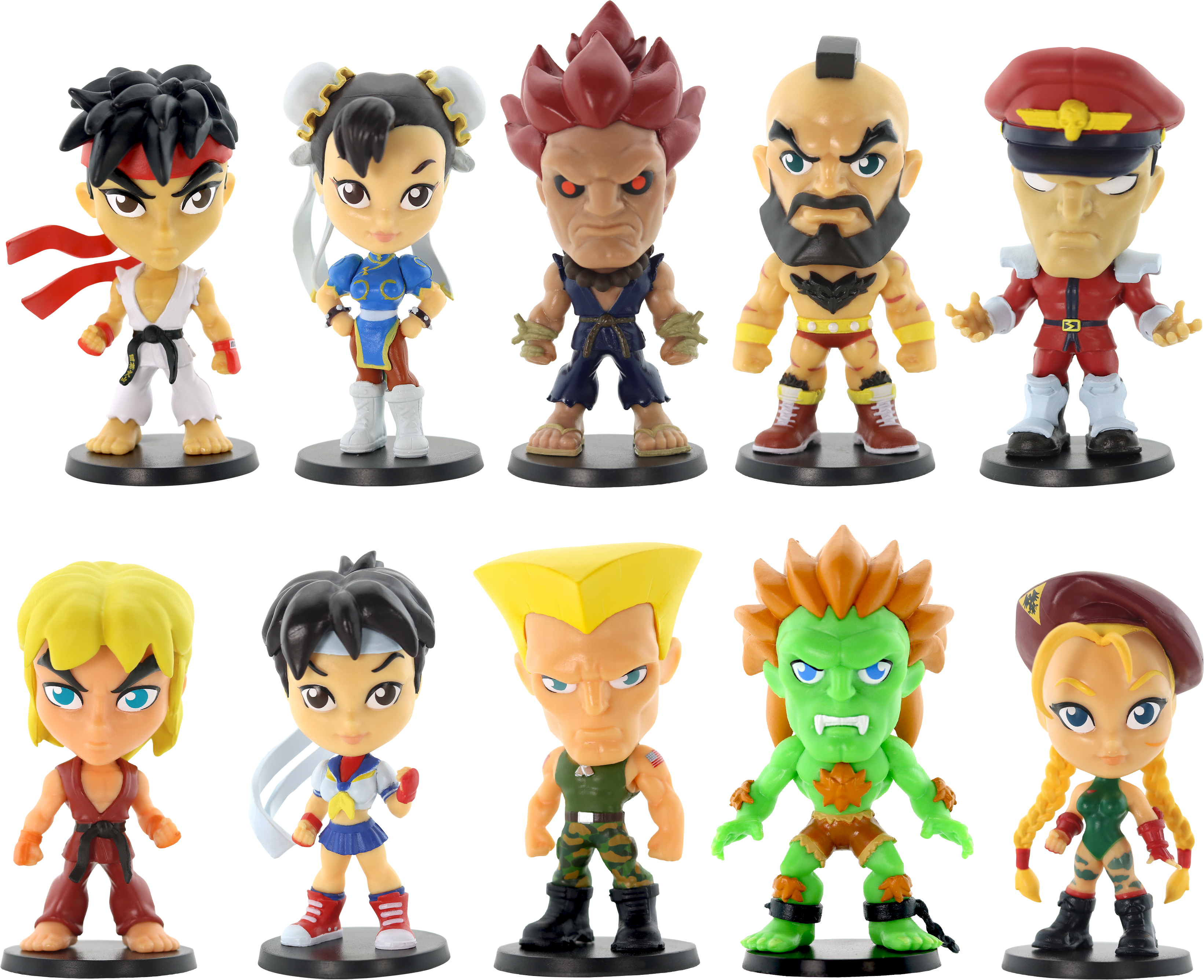 Street Fighter Lil Knockouts Series - Street Fighter Lil Knockouts Clipart (3478x2851), Png Download