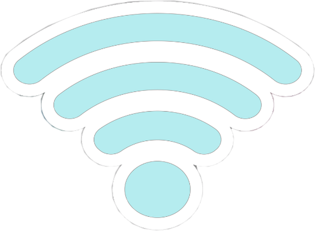 #wifi #cool #png #tumblr #blue #sticker #freetoedit - Circle Clipart (1024x752), Png Download