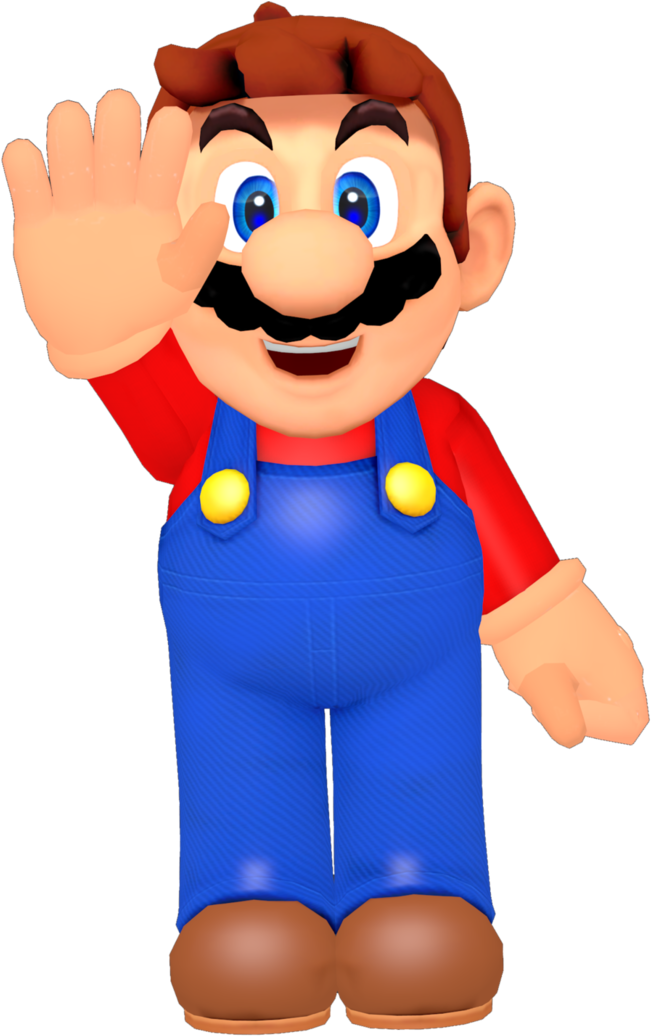 Transpa Gloves Mario Png Clipart - Mario Without Gloves Transparent Png (743x1076), Png Download