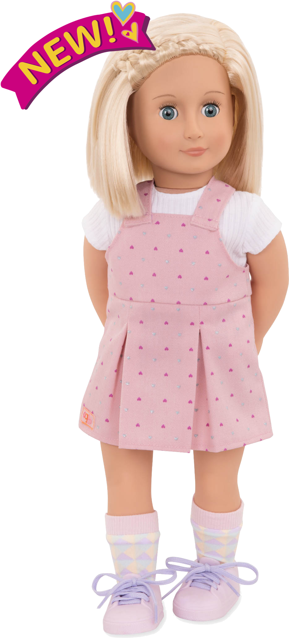 Naty 18-inch Doll With Short Hair - Our Generation Short Hair Clipart (2100x2100), Png Download