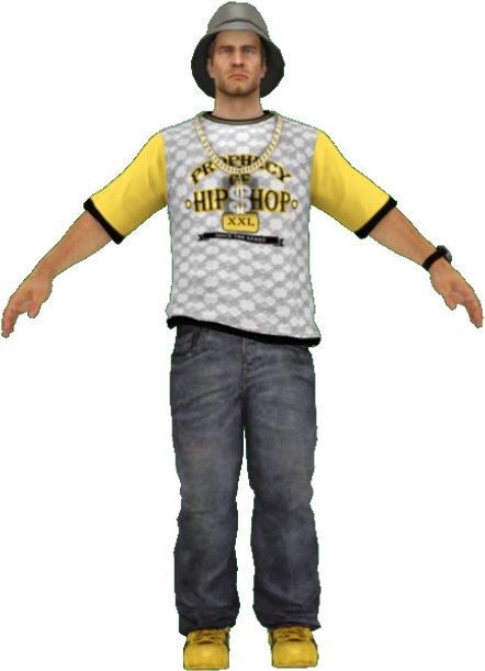 Pc Computer Dead Rising - Dead Rising 2 Chuck Model Clipart (750x650), Png Download