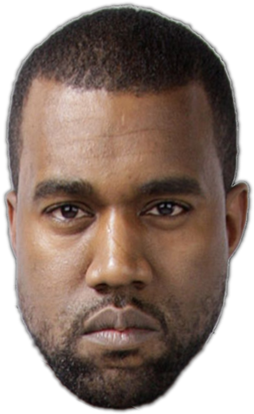 #канье Уэст #kanye West #kim Kardashian #kimoji - Kanye Easter Clipart (597x607), Png Download