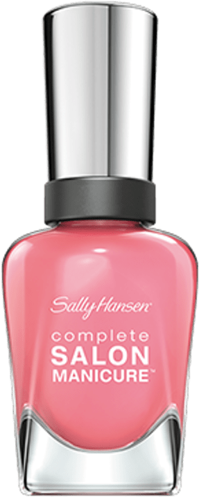 Sally Hansen Pink Nail Polish Complete Salon Manicure Clipart (479x748), Png Download