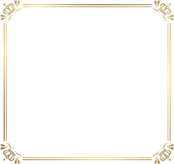 Crown Png, Borders And Frames, High Quality Images, - Border Frame Cute Png Clipart (600x567), Png Download