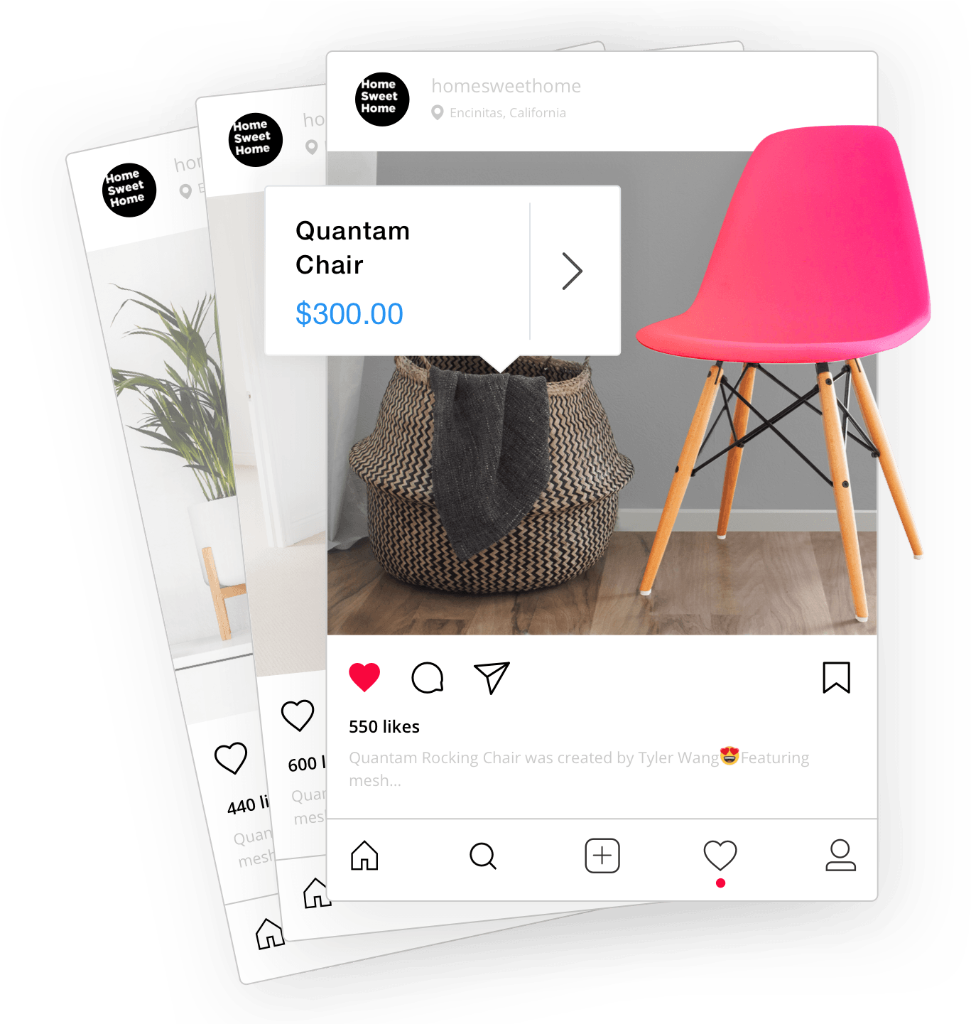 Shoppable Instagram Posts Are Just A Few Clicks Away - Instagram Publicaciones Png Clipart (1440x1440), Png Download
