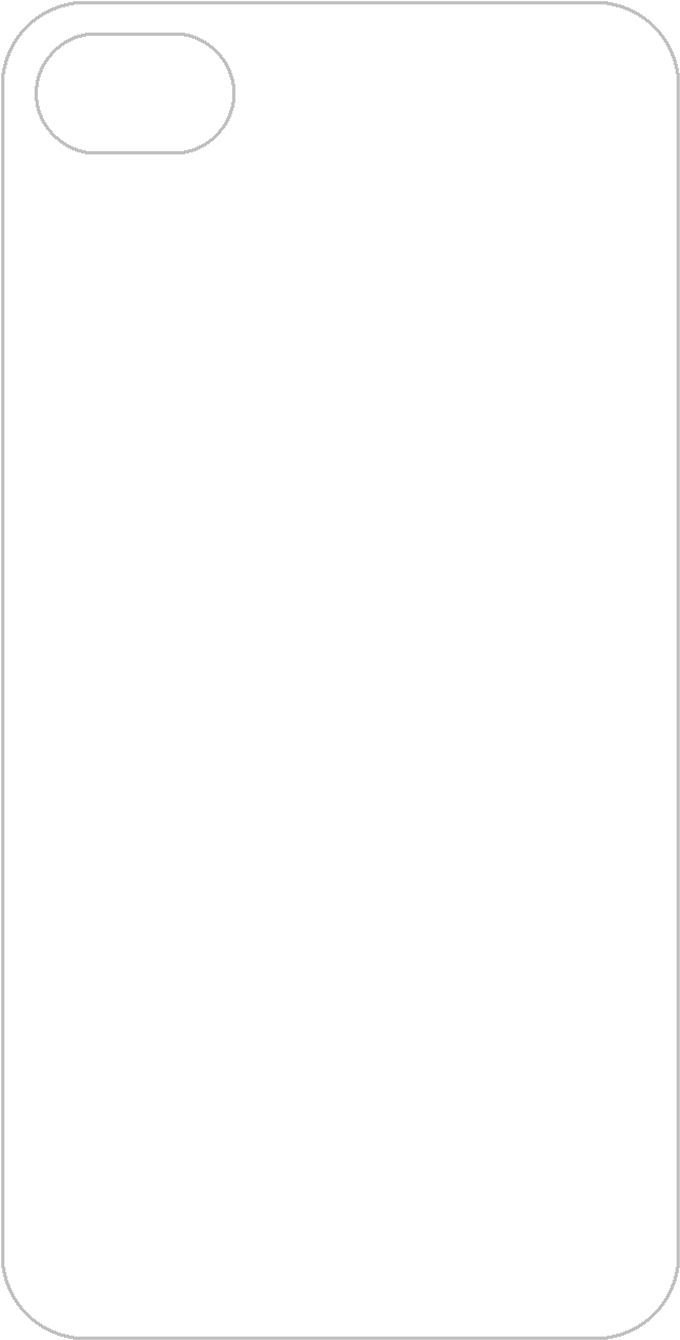 Iphone 6 Case Back Template 208869 Paper Bag Clipart Large Size Png
