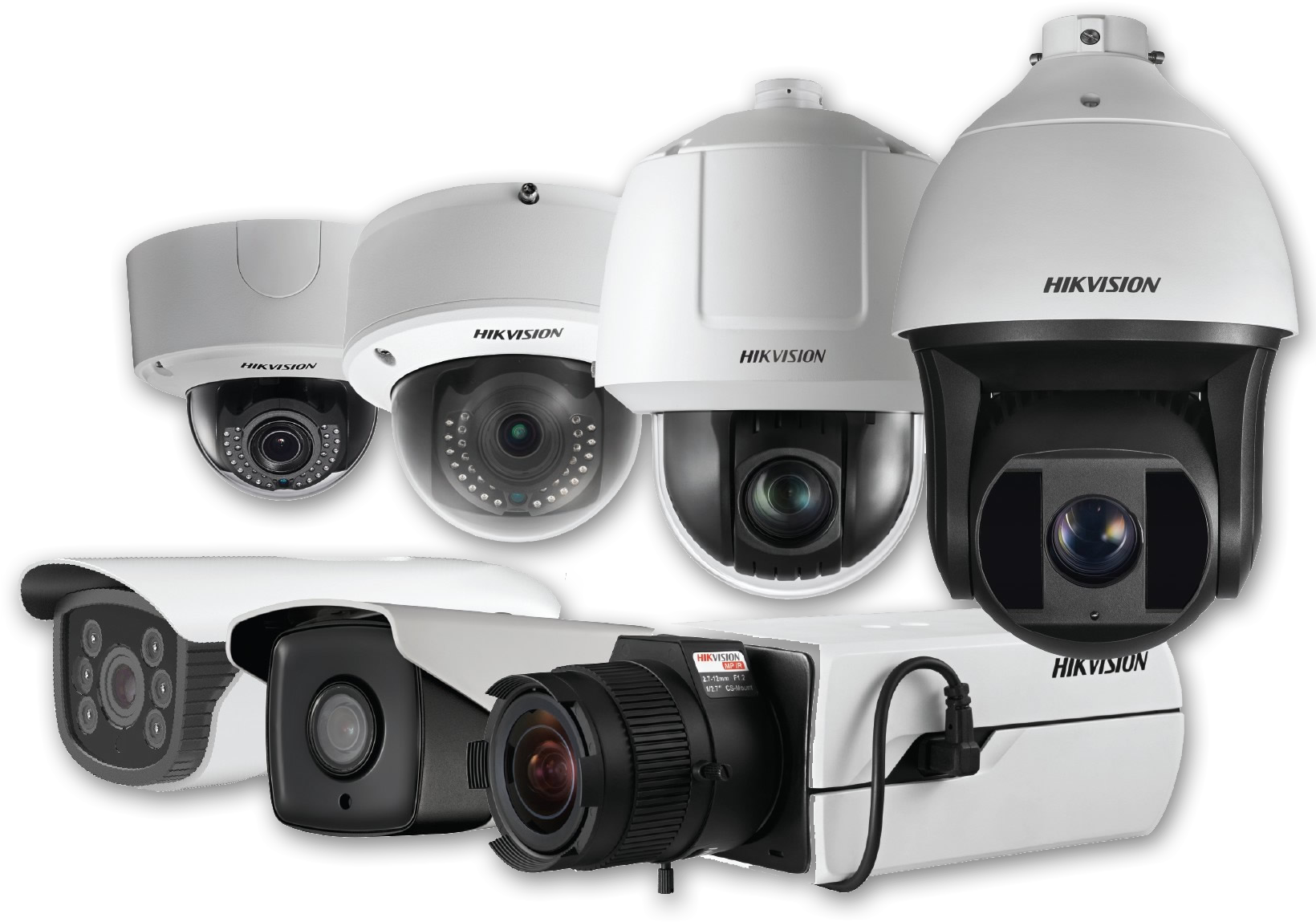 Hik Vision Camera, Doom Camera, Cctv Camera, Fixed - Camera Security Shop In Cambodia Clipart (1639x1252), Png Download