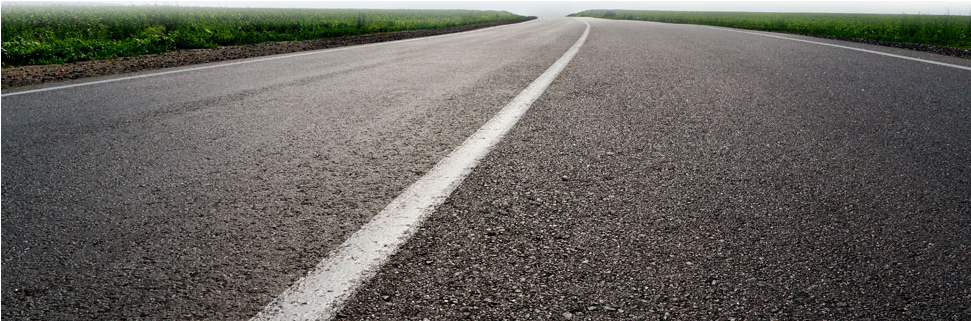 Highway Lane Extending Transprent Png - Freeway Clipart (970x617), Png Download