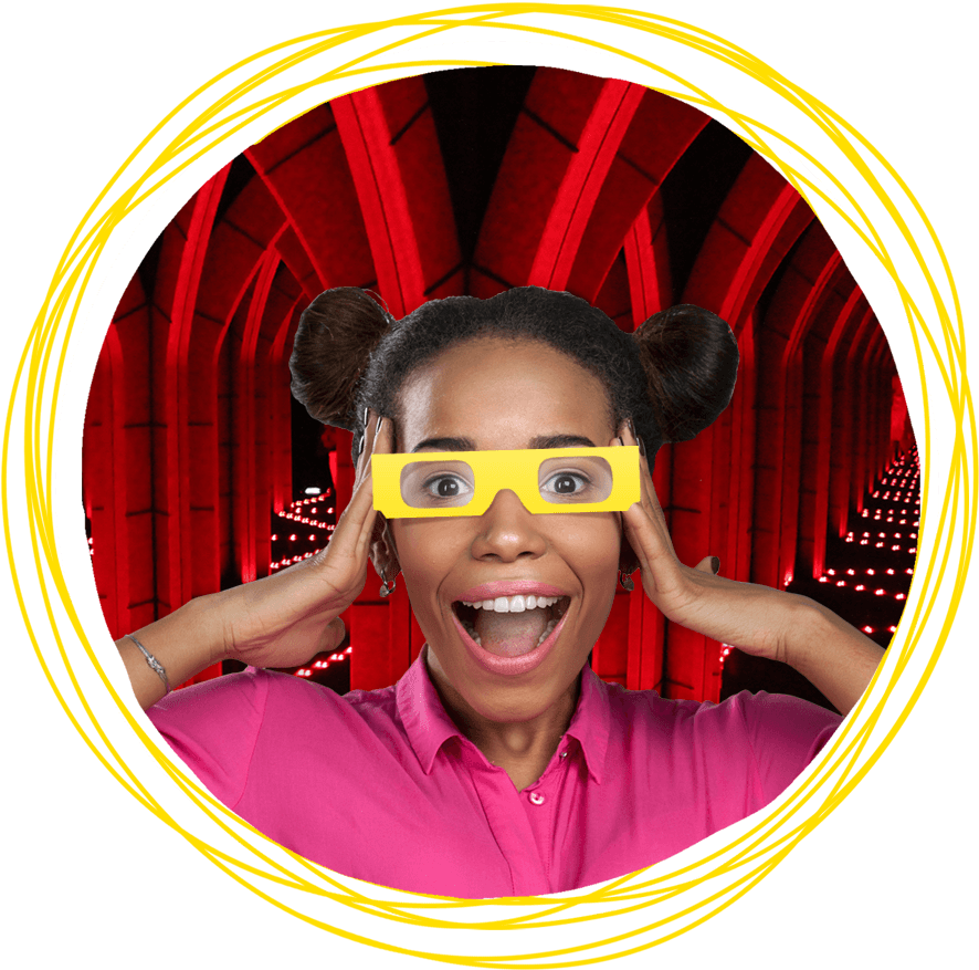 Ripley's Marvelous Mirror Maze - Fun Clipart (1109x1109), Png Download