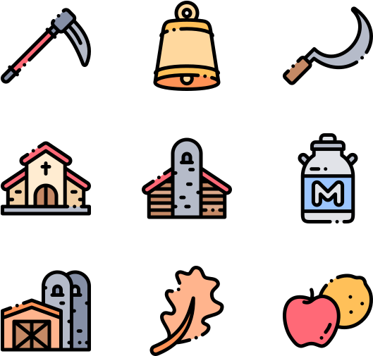 In The Village Clipart (600x564), Png Download