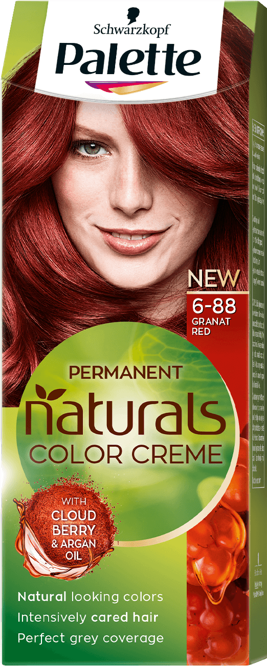 Palette Com Pnc 6 88 Granat Red - Palette Schwarzkopf Natural Colors Clipart (970x1400), Png Download