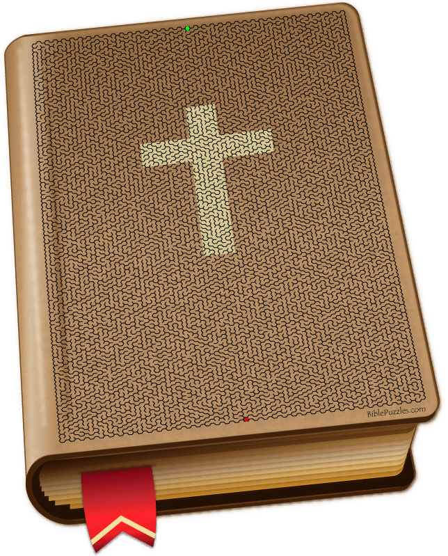 Bible-maze - Chapters And Verses Of The Bible Clipart (644x799), Png Download