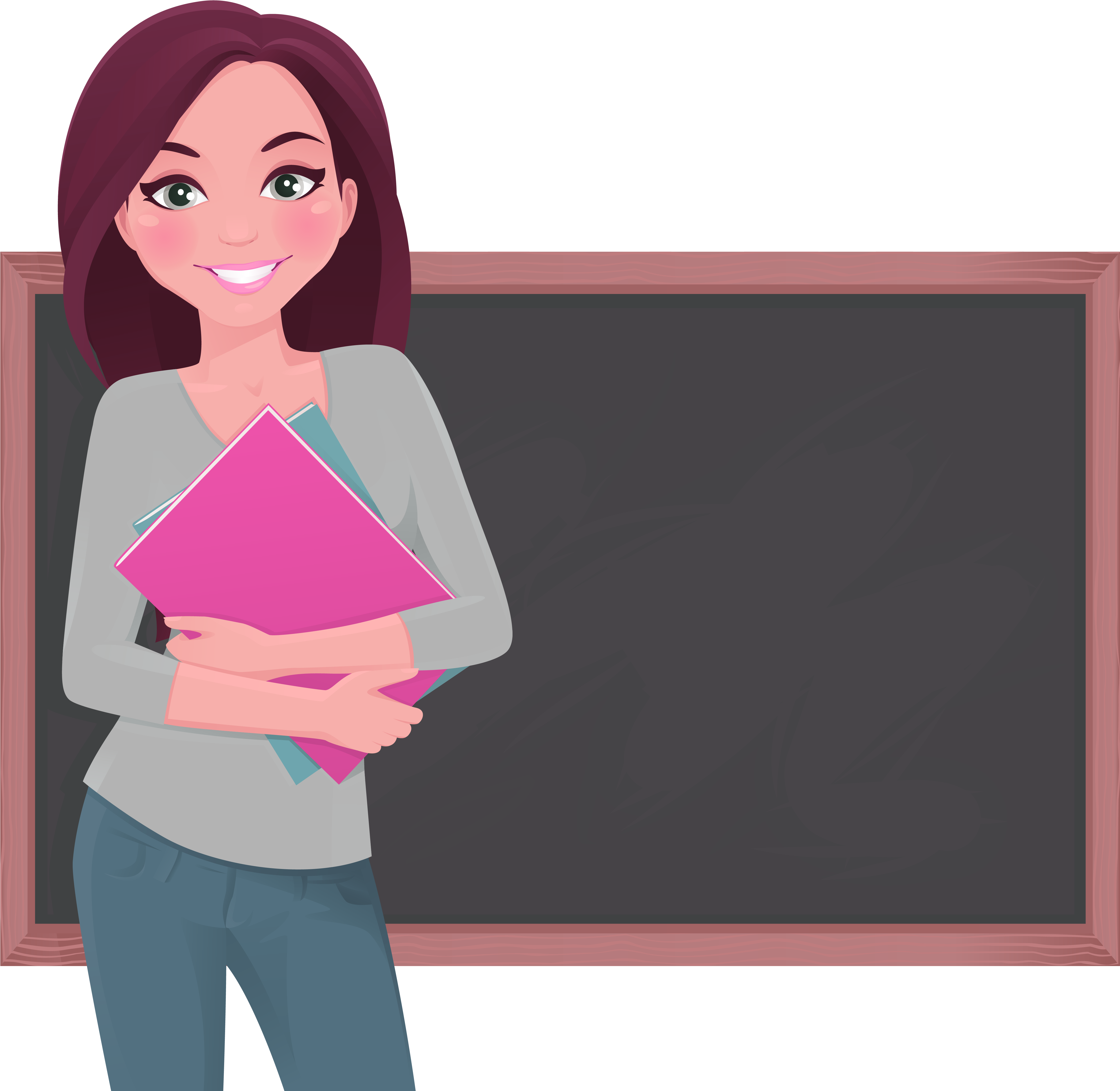 Banner Free Download Student Cartoon Classroom Decoration Teacher