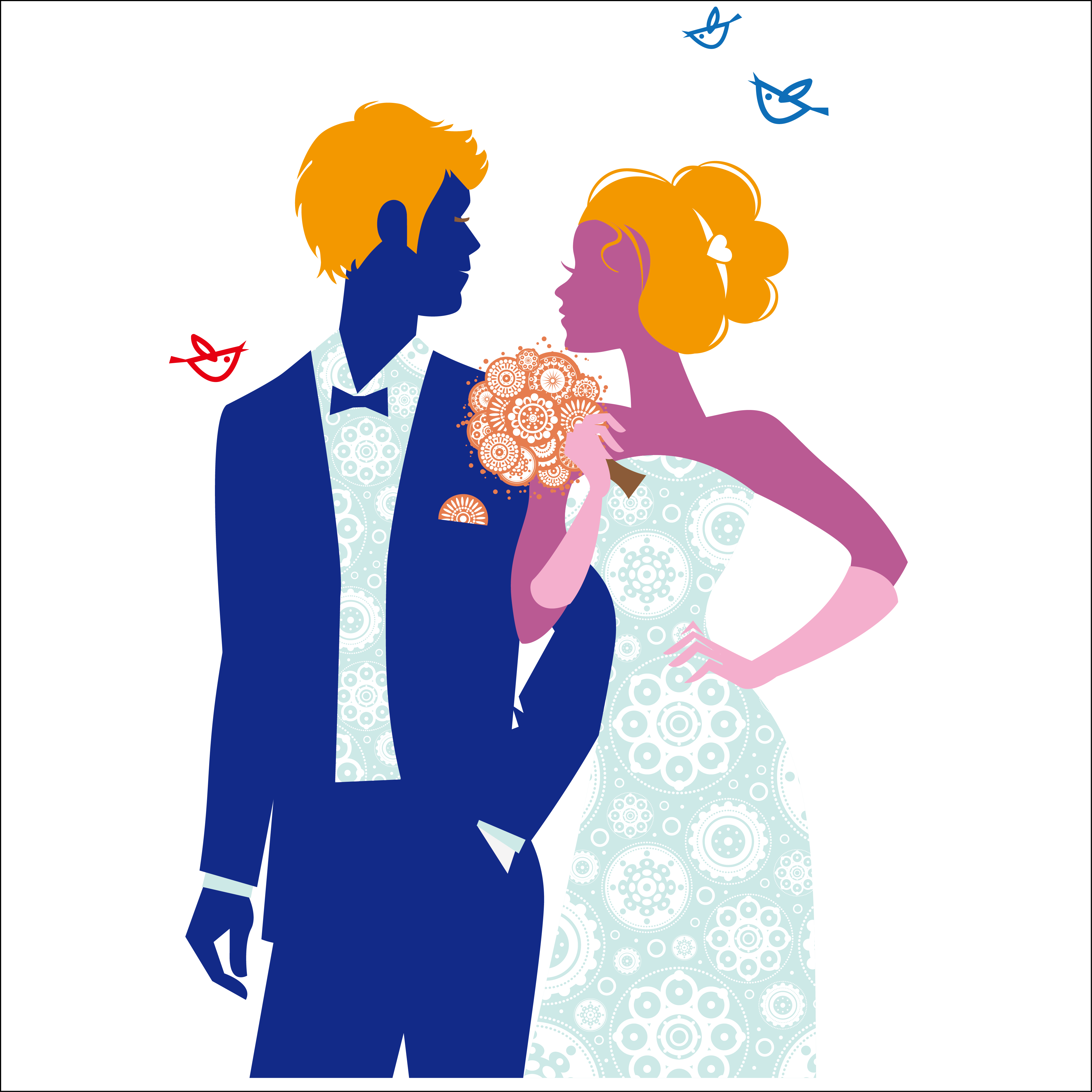 Invitation Bride Boyfriend Drawing Transprent Png Free Clipart (4171x4171), Png Download