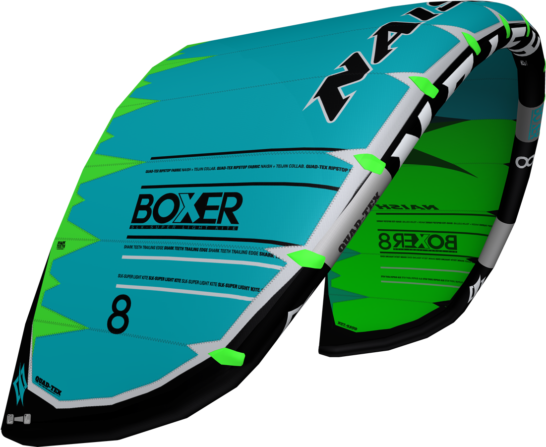 2019 20kb Boxer Teal Green Right - Naish Kite 2020 Clipart (1440x900), Png Download