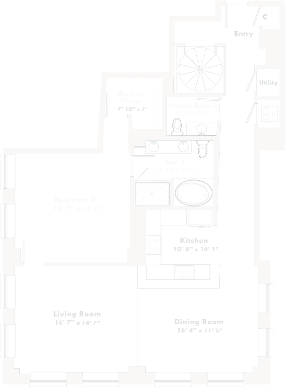 Floor Plan , Png Download - Floor Plan Clipart (585x795), Png Download