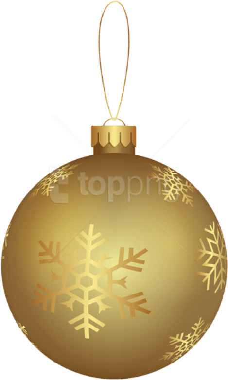 Free Png Christmas Ornament Gold Png - Portable Network Graphics Clipart (480x792), Png Download