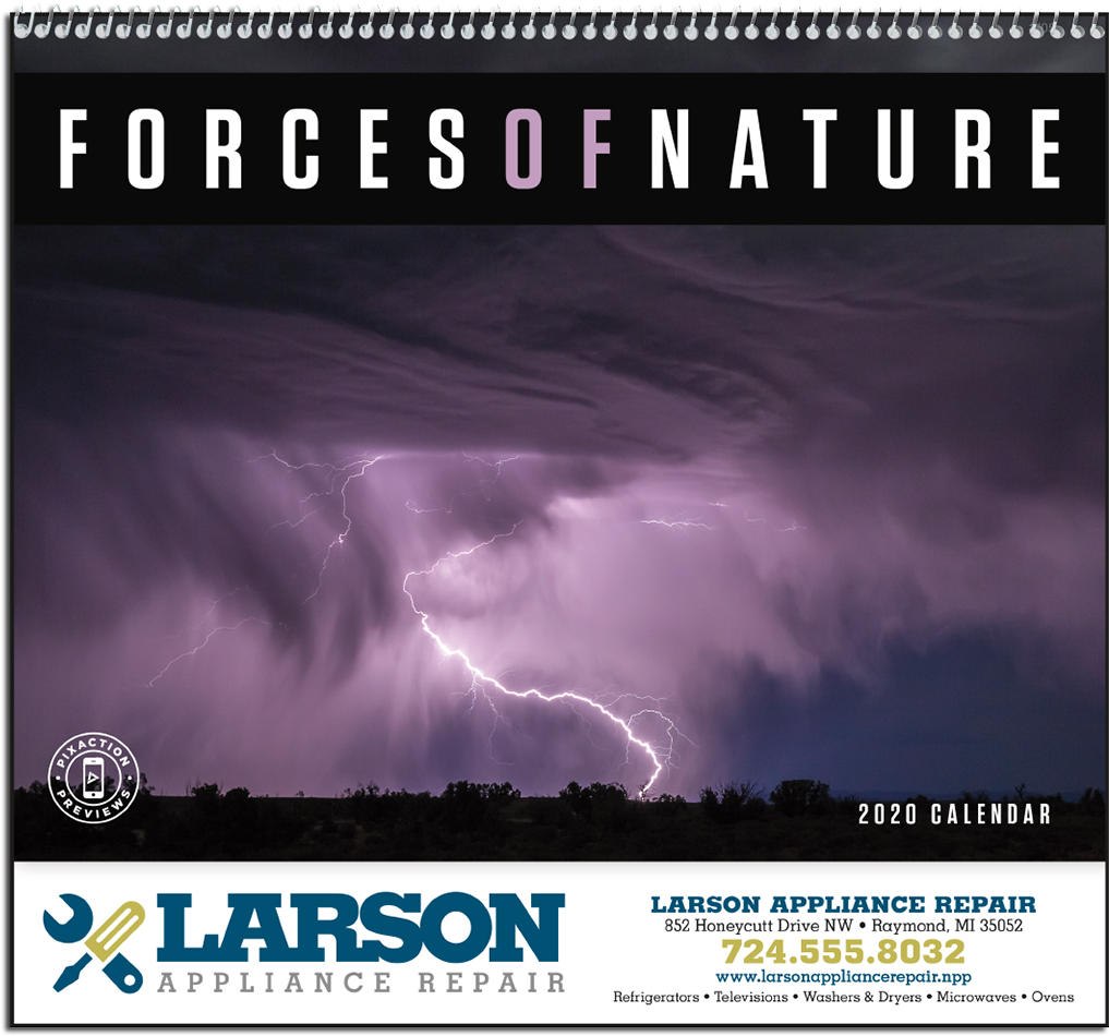 Picture Of Forces Of Nature Wall Calendar - Thunderstorm Clipart (1200x1200), Png Download